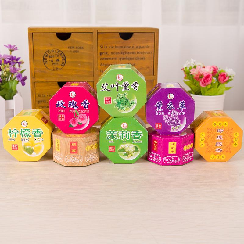 32 шт./кор., интерьер ванной комнаты, спальни, туалета, запах натуральных духов, ароматерапия, сандаловое дерево, благовония, тибетские благовония