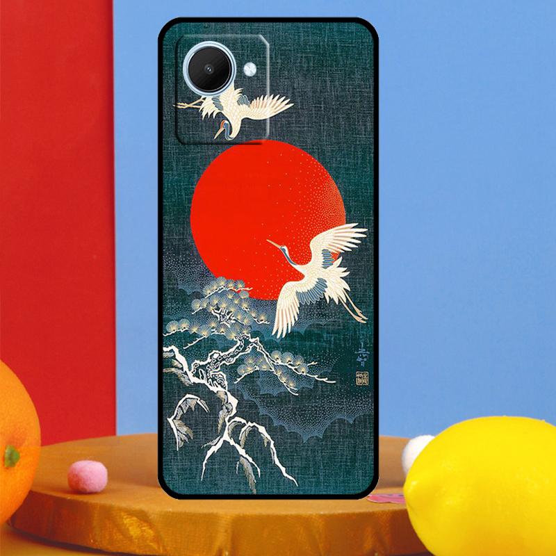 Японский стиль Арт Япония Для Realme 15 Pro 10 11 12 13 14 Pro Plus GT6 GT7 C61 C67 C63 C71 C55 C51 C65 C53 C75 Чехол