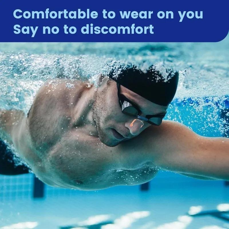 Waterproof Pool Nose Plugs Durable Nose Clip Adjustable Diving Tool Nose Clip Swimming Equipment Water Sports Accessories