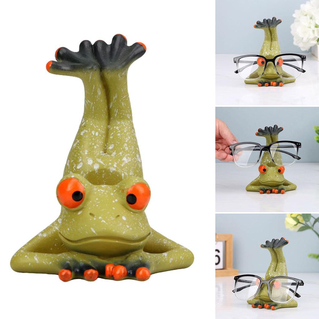 Подставка для очков в виде милой лягушки, декоративная подставка для очков в виде лягушки, органайзеры для хранения очков на столе