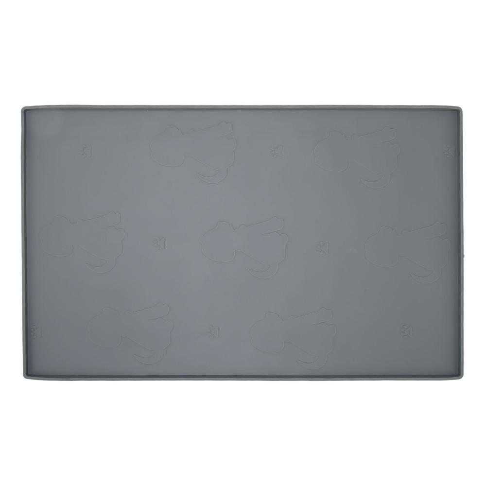 Silicone Pet Feeding Mat Small Animal printed Dog Bowl Mat Dog Food Mat Pet Food Water Serving