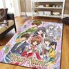 Name Custom Cardcaptor Sakura Carpet for Living Room Bedroom Home Decor Movie Style Play Floor Mat -HE7