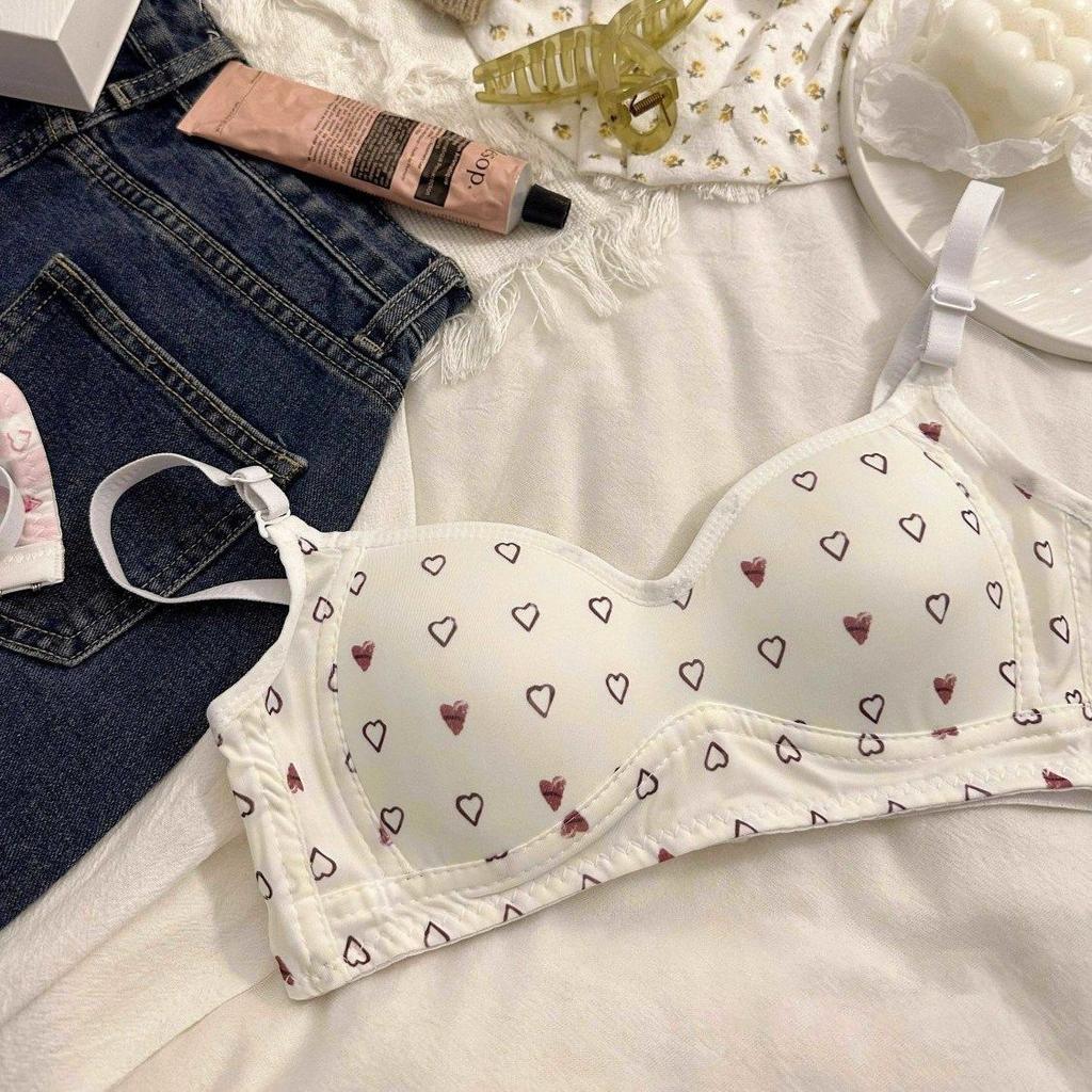 Женские бюстгальтеры Push Up в клетку, пэчворк, однотонные, простые, симпатичные, модное нижнее белье для женщин, беспроводные, дышащие бюстгальтеры