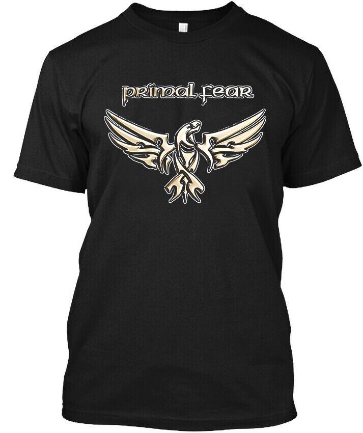 Новый популярный! Primal Fear Немецкая Музыка Графическое Искусство Ретро Логотип Футболка Размер S-5XL Унисекс Футболка