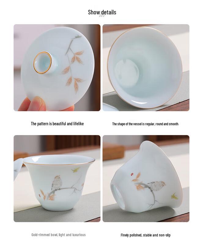 Chaxun Portable Celadon Tea Set