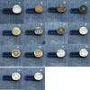 Letter Clothing Waist Fastener Jeans Extended Button Waistline Increase Retractable Buckle Buttons