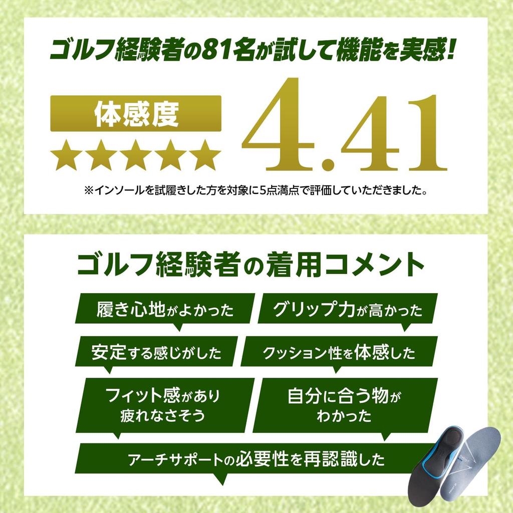 Тип гольфа Footcraft Blue L [ZAMST] (25~26,5 см)