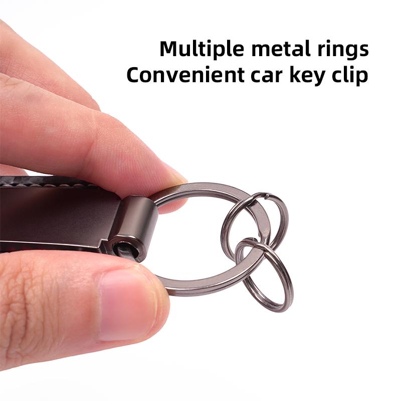 Car Stickers For Alfa Romeo Metal/Leather Car Logo Key Chain Boutique Keychain Keyring Pendant For Alfa Romeo 4C 159 166 Spider