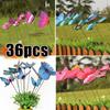 Butterfly Stakes Garden Butterflies Lawn Ornaments PVC Pot Plants