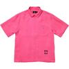 Supreme Y's by Yohji Yamamoto Silk Zip Up S/S Shirt Fuchsia