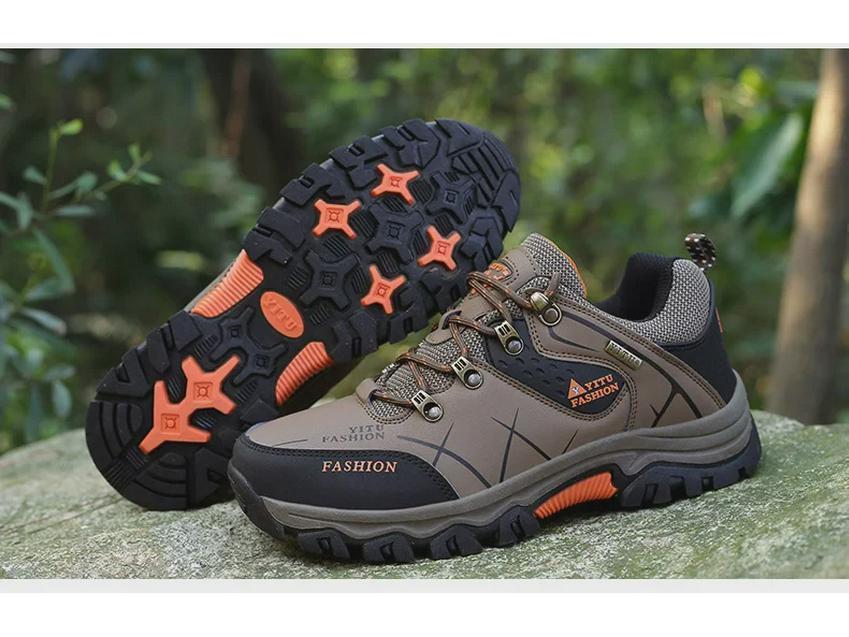 Мужские дышащие нескользящие походные ботинки для активного отдыха — низкие, большого размера, подходят для путешествий и занятий спортом по бездорожью