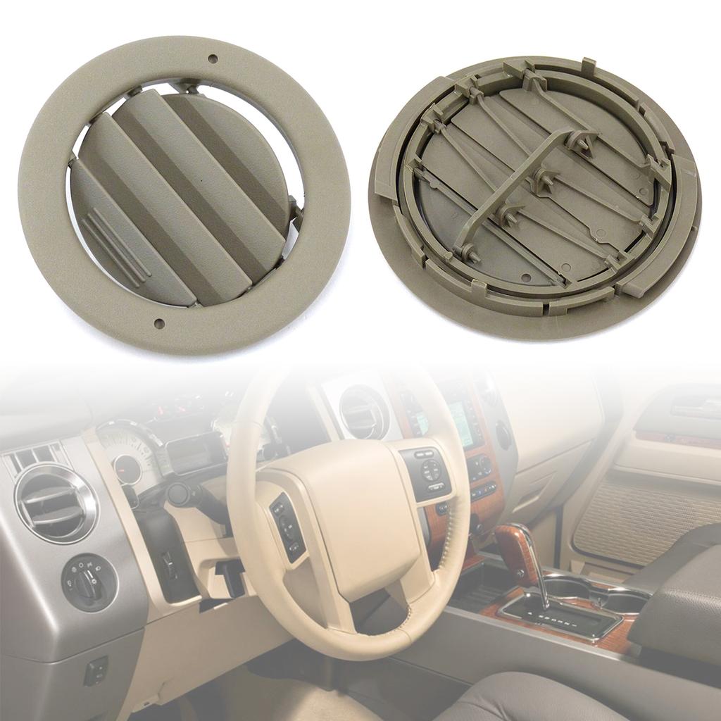 Compatible For Navigator 2011-2014 9L1Z19893AG Dashboard Center Console Ceiling Roof Air Vent Grille Conditioning Outlet