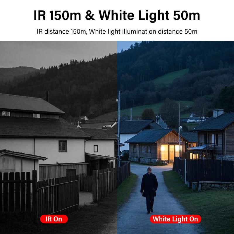 Оригинальная 4K PTZ-камера Dahua с автоматическим слежением, уличная, 8 Мп, полноцветная, с красно-синим сигнальным светом, охранная, ИК 150 м, SD6C3825GA-HNR-A-PV1