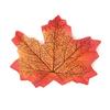 50 шт. искусственный кленовый лист реалистичная ткань осенние листья для дома и улицы Хэллоуин осень