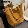 High Quality Women Canvas Shoulder Bag Shopping Bags Students Book Bag Cotton Cloth Handbags Large Tote for Girls Wallet