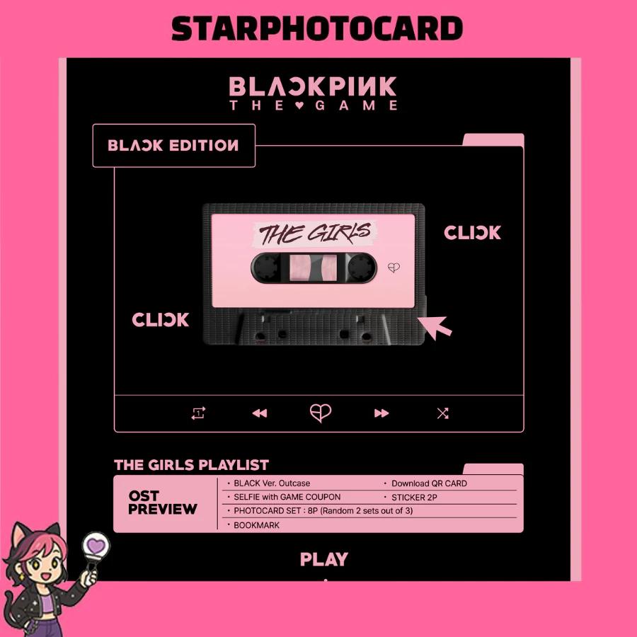 [READY STOCK] BLACKPINK - THE GAME OST [THE GIRLS] Reve Ver.