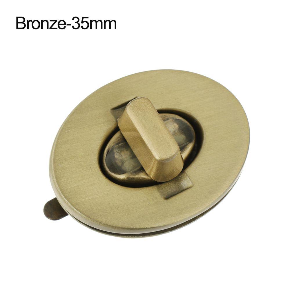 Metal Accessories DIY Handbag Bag Durable Clasp Turn Lock Closure Bag Parts Purse Luggage Hardware