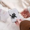 New Cat Short Wallet Large Capacity Multi Slot Coin Purse Zipper Multi Functional Money Bag