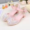 2025 Crystal Princess High Heels for Girls - Kids' Performance Shoes