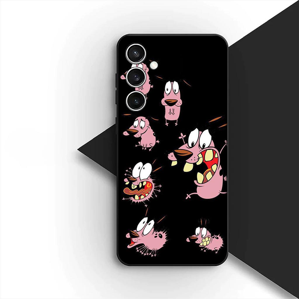 Чехол-постер C-Смелый пес C-Трусливая корова для Xiaomi Redmi Note 14 13 Pro Plus ProPlus 14C A3 Pro+ 14Pro 5G Чехол для телефона