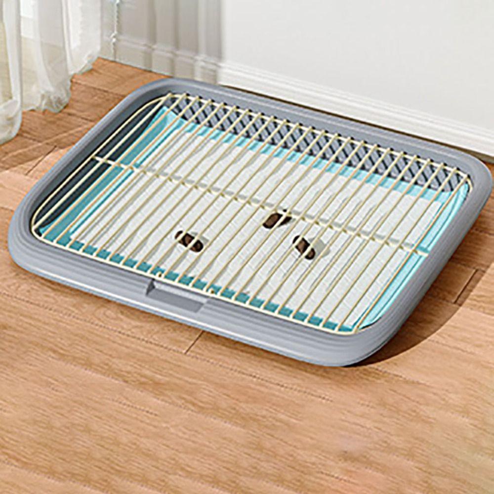 Прямоугольный лоток для собак в помещении, туалет, защита от протечек, сборщик собачьих фекалий, для средних и крупных собак