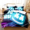 DJ Marshmello Bedding Set Single Twin Full Queen King Size Hip Hop Bed Set Aldult Kid Bedroom Duvetcover Sets 3D Print 035
