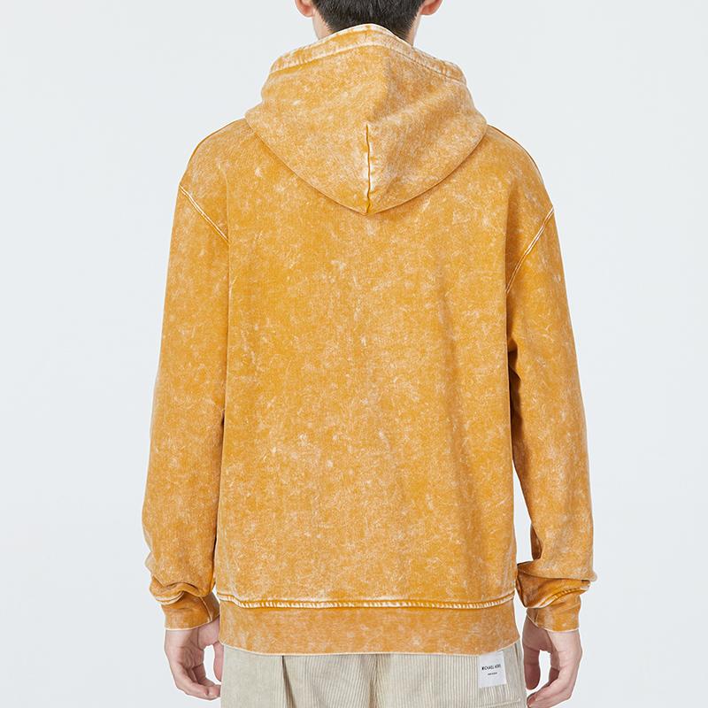 Jordan Мужские спортивные толстовки с логотипом Tie-Dye, желтые DR3088-712