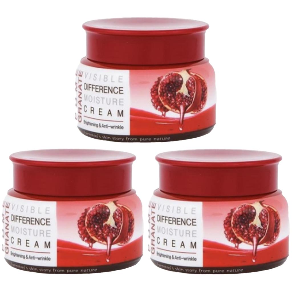 FARM STAY Visible Difference Moisture Cream Pomegranate 100g (3 Options)