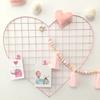 Creative Heart Grid Po Wall Iron Art Grid Decoration Po Wall