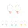 Colorful Alloy Butterfly Earrings For Women Trendy And Unique Gift Idea