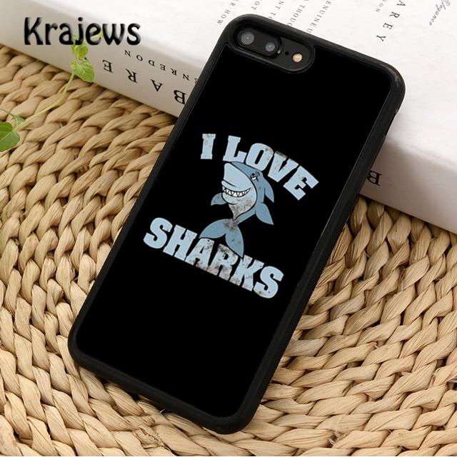 Love Shark For iPhone 17 Air 16 Phone Case Cover 15 14 plus 12 13 pro max coque Shell Fundas