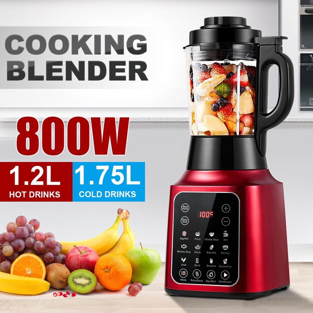 1.75L Professional Automatic Touchpad Timer Blender Mixer Juicer High Power Food Processor 8 Blades One-touch Cleaning Cooking