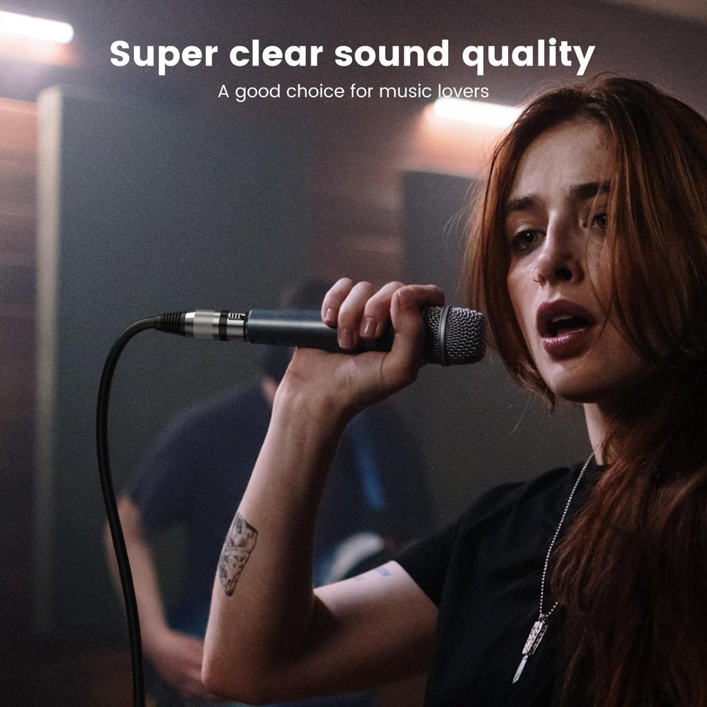 MOSWAG XLR Female сбалансированный межблочный TRS микрофонный кабель для динамических микрофонных аудио микшеров 1/4 1M/3.28FT микрофоны, динамики, усилители,