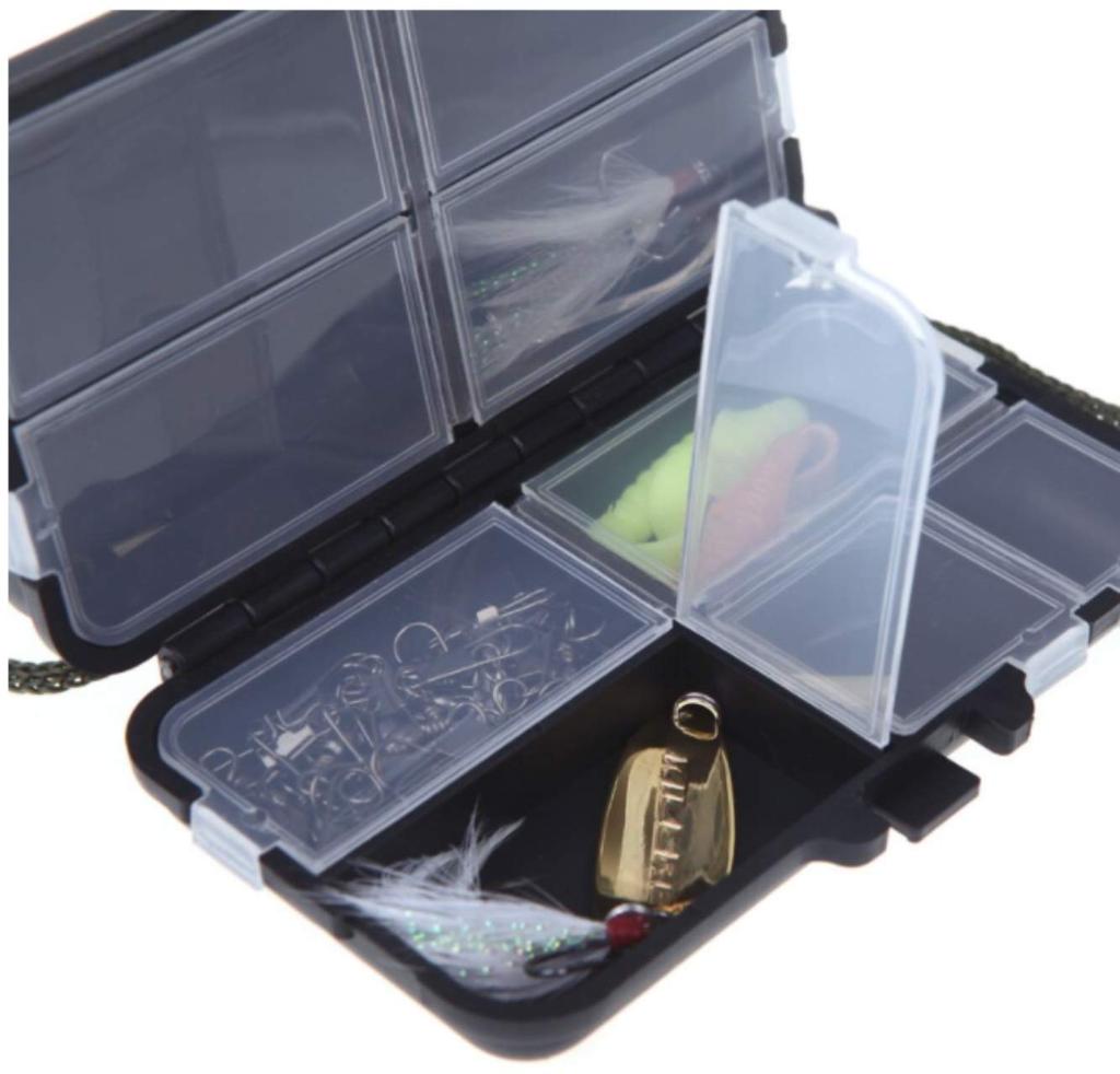 Heizi Lure Case, Tackle Box, Fishing Gear Case, Compact and Portable Accessory Case