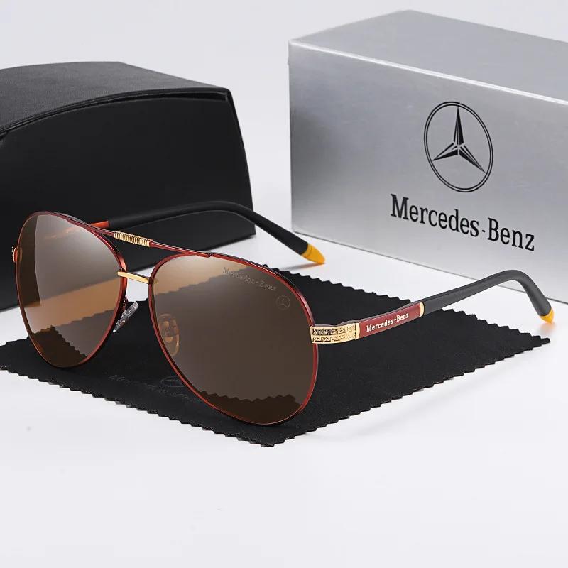 CEM1 New 2025 Car High-End Polarized Sunglasses Mercedes Benz A C E V S Class ML CLA CLS Vito Sprinter GLA GLC GLK GLS SLK Anti Glare