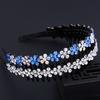 Headwear Hair Accessories Hair Band Hoop Tooth Comb Headband Rhinestone Hairband Crystal Flower