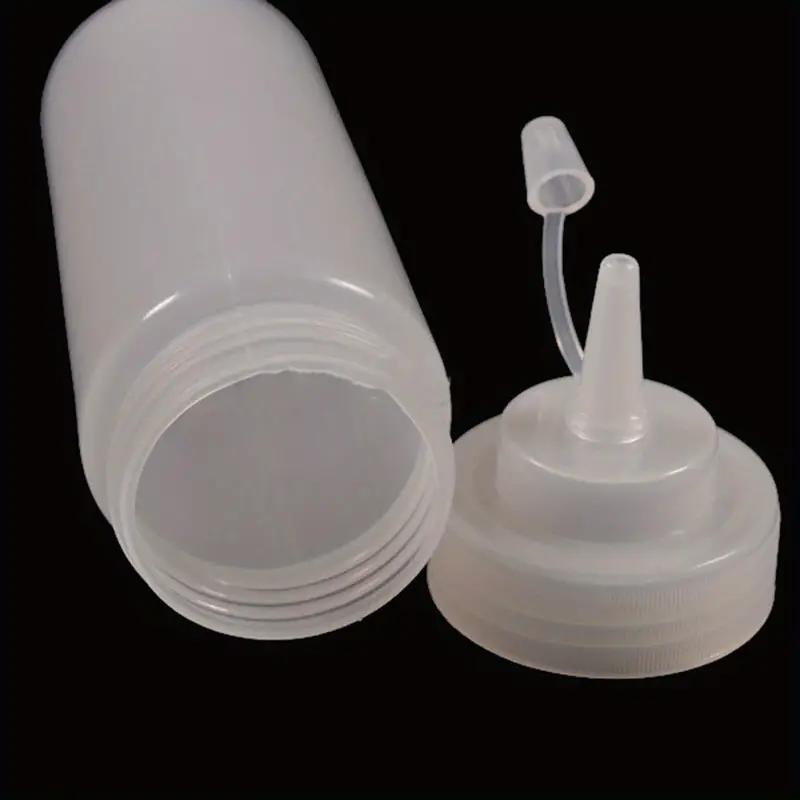 Универсальная бутылочка-сжиматель для приправ - Идеально подходит для заправок для салатов, оливкового масла и соусов - Прочный пластиковый кухонный диспенсер