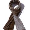 SEARCH410 Бархатный шарф Пепельно-бежевый