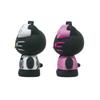 K Company Hello Kitty Zebra Pattern PVC Pair Keychains KT-PK-ZE Set of 2 Cute Character Keyrings Bag Charms