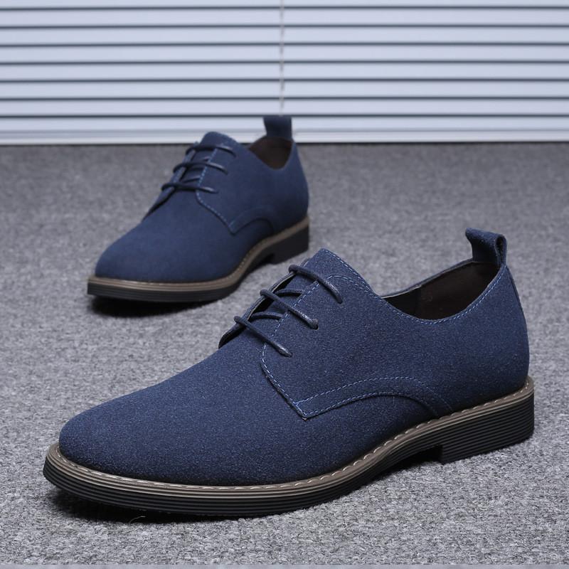 Casual Loafer Shoe For Men With Suede Upper And Breathable Rubber Sole For Summer And Winter Wear
