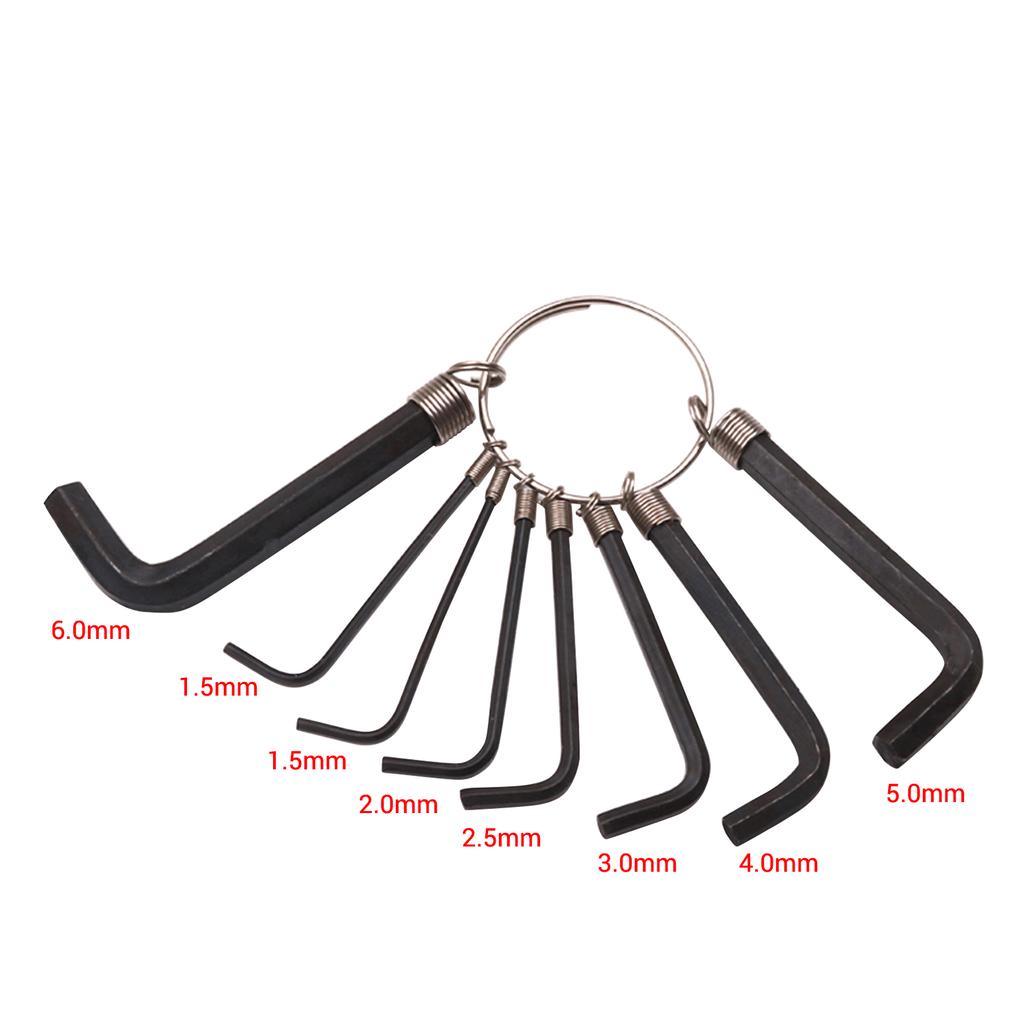 Guitar Allen Key Wrench Set Hex Hexagon for Luthiers Acoustic Folk Guitar Neck Truss Rod