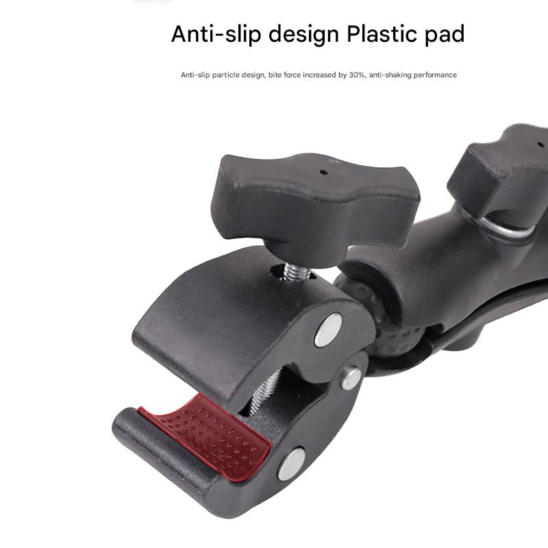 Кронштейн-суперзажим для руля, штанги, основания с шаровой головкой 1 дюйм 25 мм, крепление для камеры Ram для Gopro Insta360 DJI, аксессуары