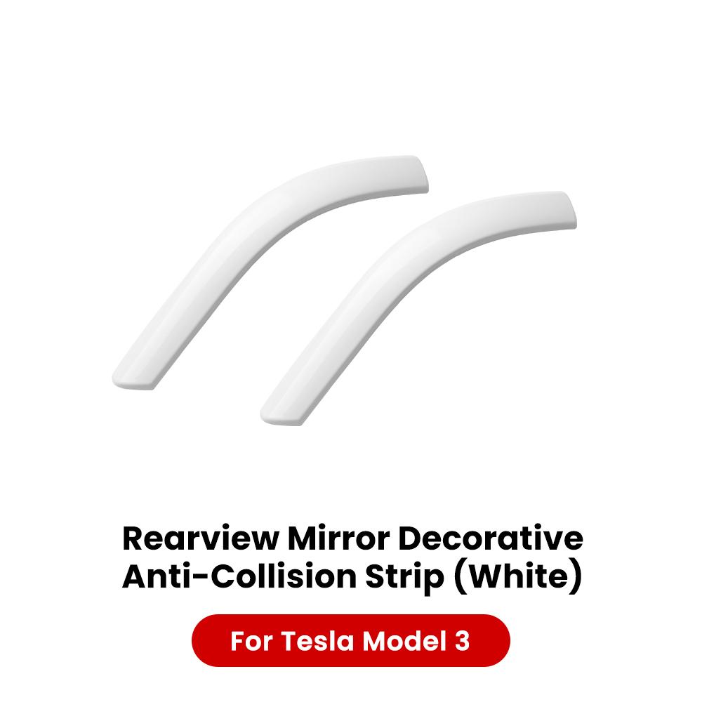 YZ Защита зеркала заднего вида для автомобиля Tesla для Tesla Model Y Model 3 Защита зеркала Автомобильная противоударная полоса Автомобильный аксессуар