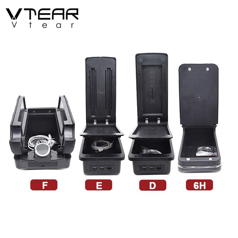 Vtear For Chevrolet Trax Tracker Armrest Interior Center Console Storage Box Arm Rest Accessories Car-Styling Parts Decoration