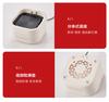 Basen health pot small square stew all glass 0 glue 0 splicing 1.2L non glue boiling pot large capacity boiling water