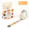 21 Design Original Paper Washi Tape Flower 15mm Adhesive Masking Tapes DIY Decoration Stickers