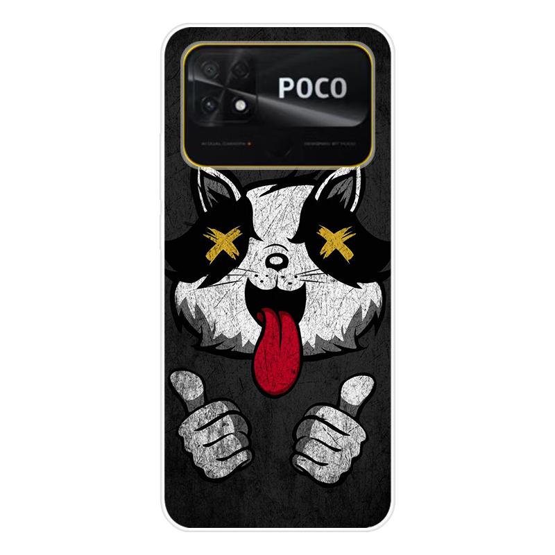 Для Xiaomi Poco C40 C 40 Чехол Мягкая силиконовая задняя крышка Мультяшный чехол для телефона Разнообразие