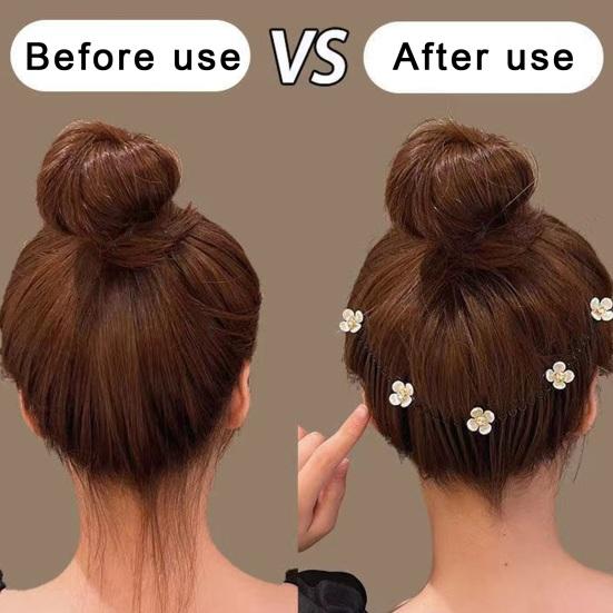 U-образный фиксатор для отделки волос, волнистая расческа, U-образная заколка для волос, металлическая проволока, расческа для волос, мини-держатель для челки, инструмент для укладки, невидимая прическа, аксессуары для волос