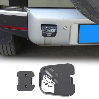 Для Land Rover Defender 90/110/130 -2025 Автомобильный задний буксировочный крюк из углеродистой стали и модифицированные аксессуары в виде верхней педали для ноги