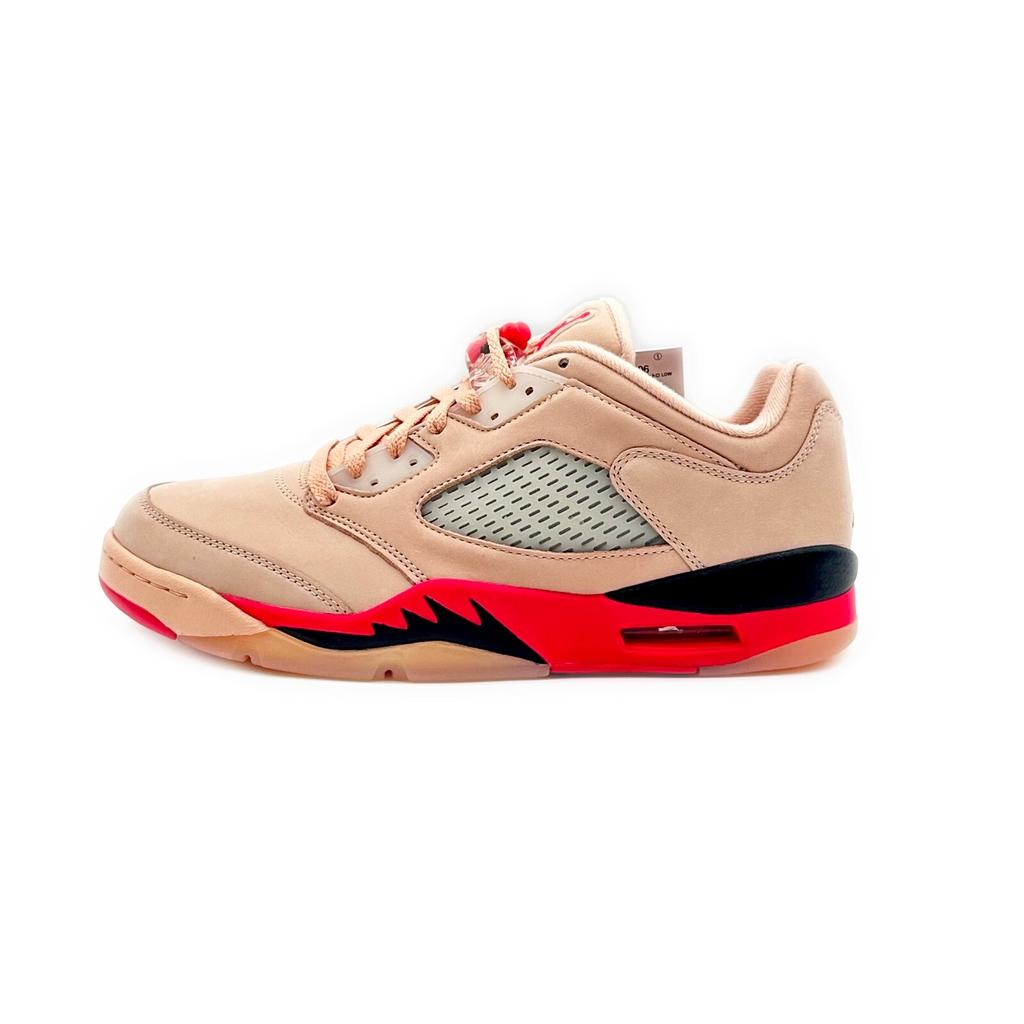 DA8016-806 Nike WMNS Air Jordan 5 Low Девочки, которые играют в баскетбол, Розовые